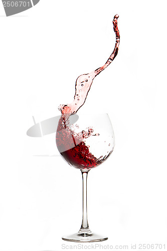 Image of red wine glass