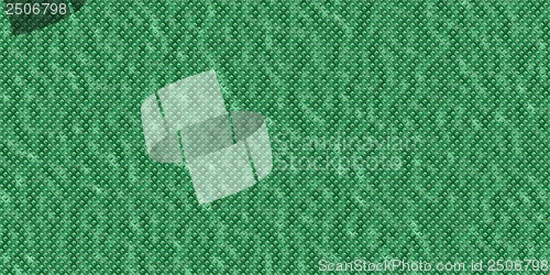 Image of green metal background