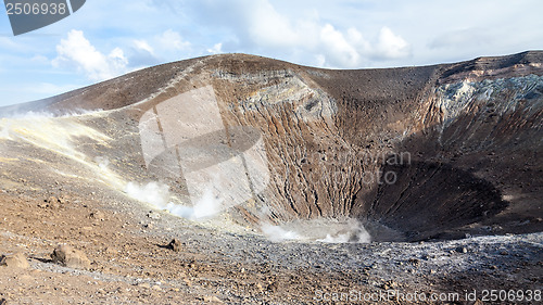 Image of Lipari Islands active volcano