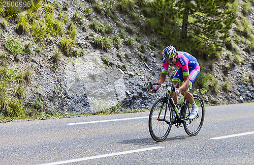 Image of The Cyclist Davide Cimolai