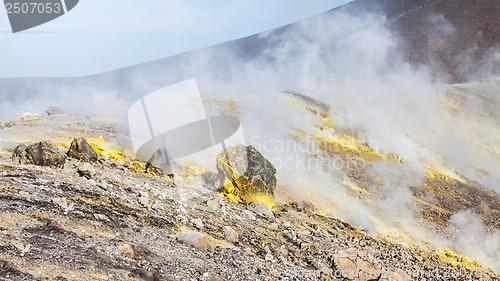 Image of Lipari Islands active volcano