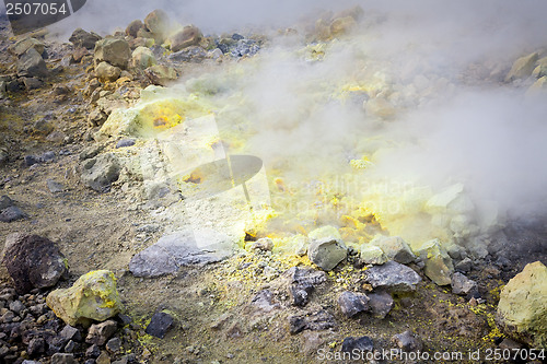 Image of Lipari Islands active volcano