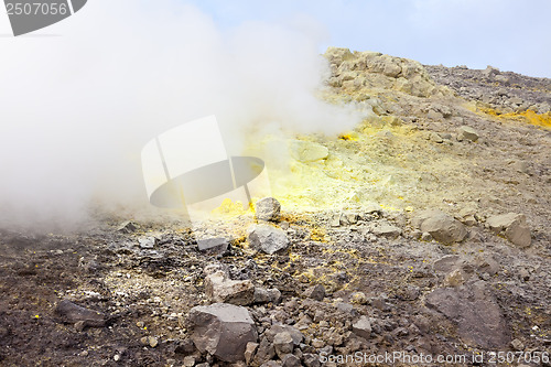 Image of Lipari Islands active volcano