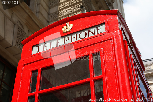 Image of London telephone box