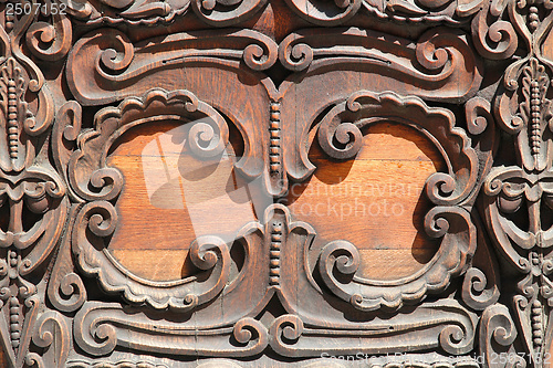 Image of Old wooden door