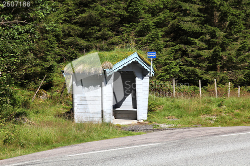 Image of Norway bus stop