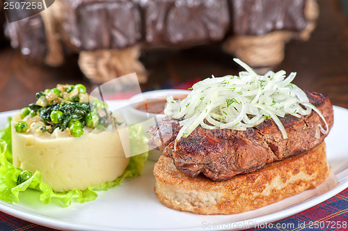 Image of Gourmet steak meat