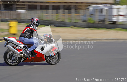 Image of Speedy biker