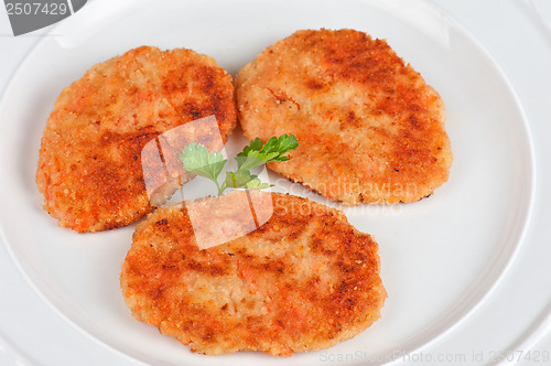 Image of carrot cutlets with apples