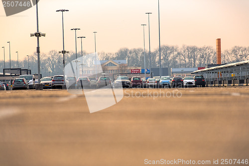 Image of Parking lot outdoors