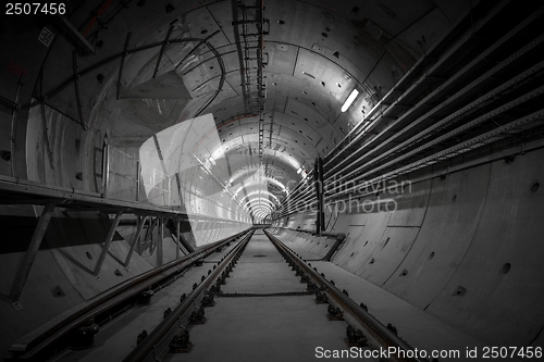 Image of Underground nuclear shelter for fallout