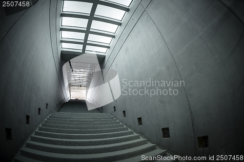 Image of Light through window at corridor