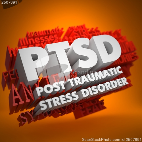 Image of PTSD Concept.