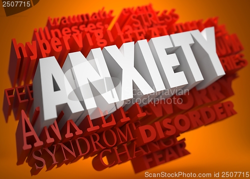 Image of Anxiety Concept.