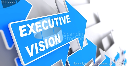 Image of Executive Vision on Blue Arrow.