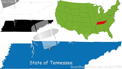 Image of Tennessee map