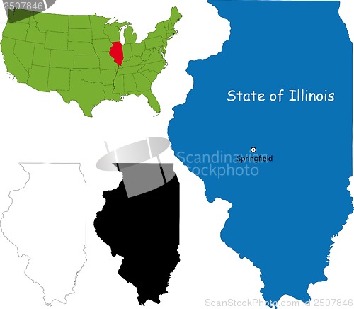 Image of Illinois map