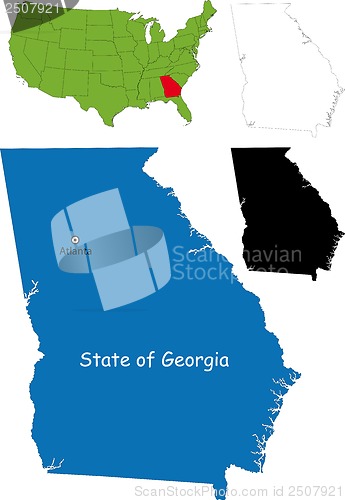 Image of Georgia map