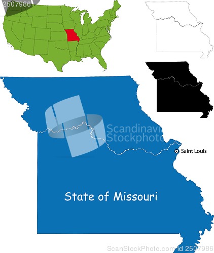 Image of Missouri map