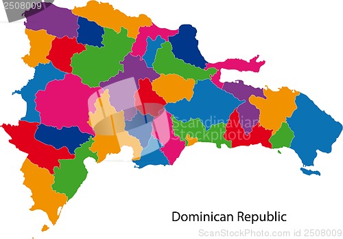 Image of Map of Dominican Republic