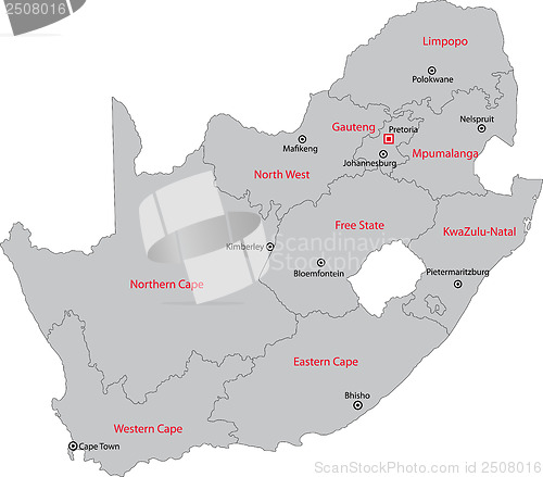 Image of South Africa map