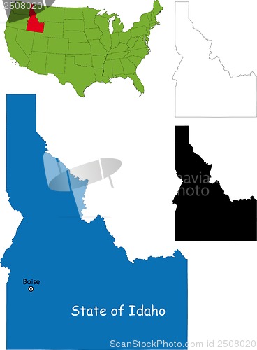 Image of Idaho map