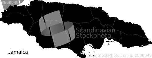 Image of Jamaica map