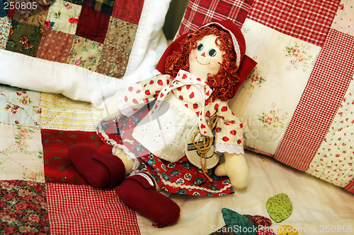 Image of Patchwork doll