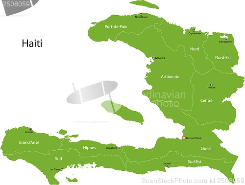 Image of Haiti map