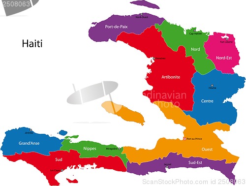 Image of Haiti map