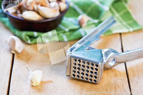 Image of Garlic press