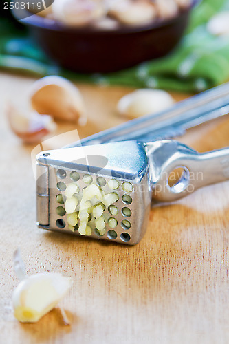 Image of Garlic press