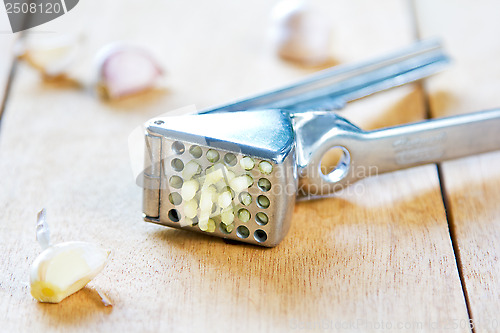 Image of Garlic press