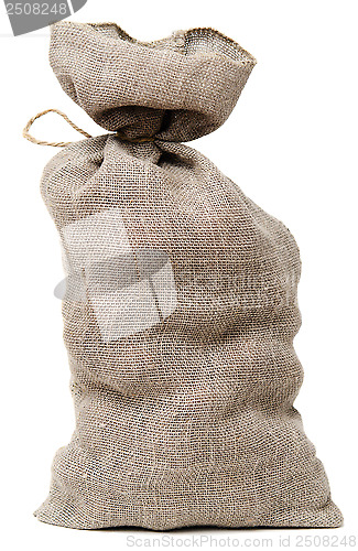 Image of full burlap sack