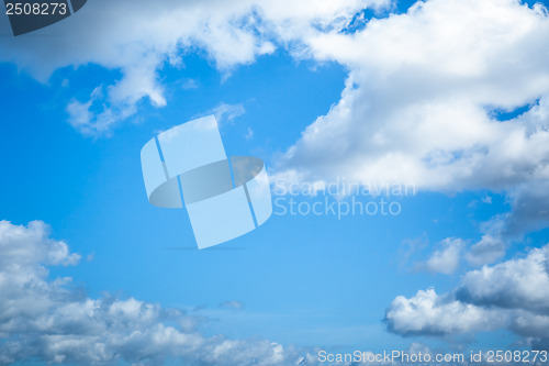 Image of blue sky