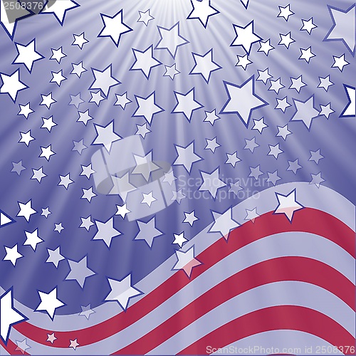 Image of starry flag