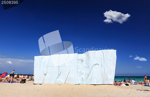 Image of Sculpture by the Sea exhibit at Tamarama