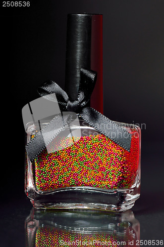 Image of balls nail polish bottle