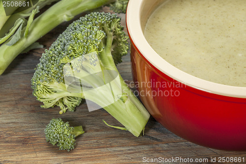 Image of broccoli cream soup