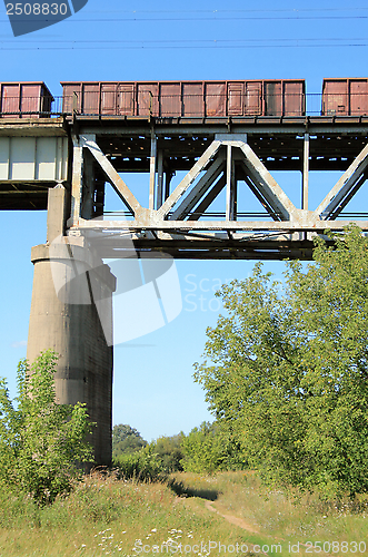 Image of Train on the bridge