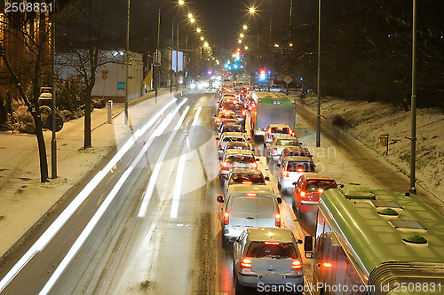 Image of Evening road rush