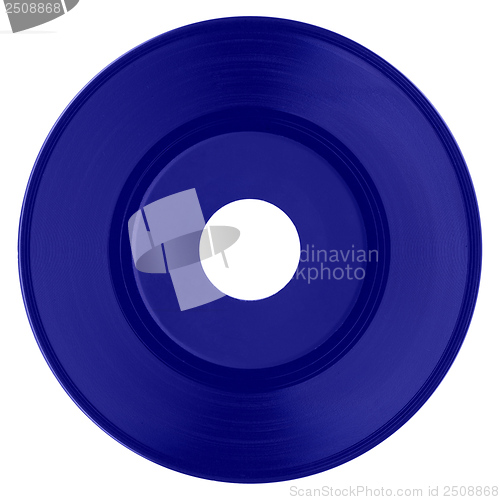 Image of Blue vinyl record