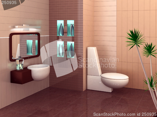 Image of Modern bathroom