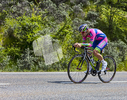Image of The Cyclist Elia Favilli