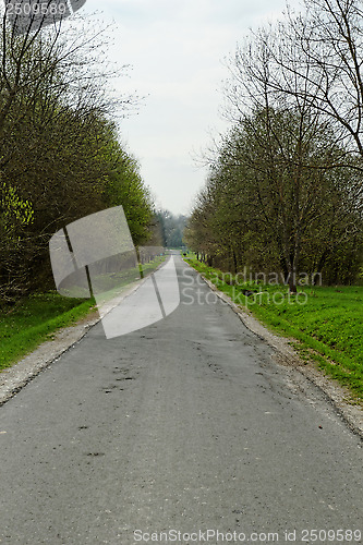 Image of asphalt road
