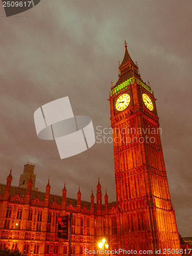 Image of Retro looking Big Ben