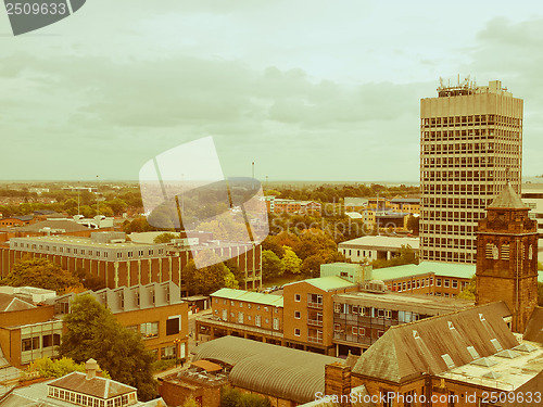 Image of Retro looking City of Coventry