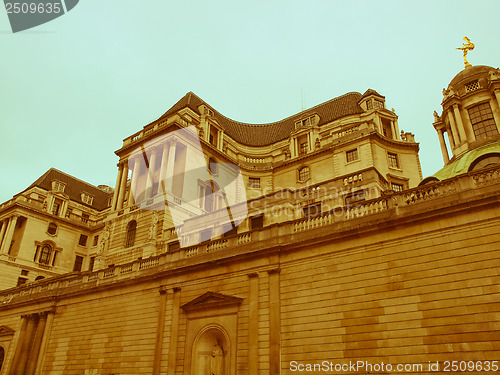 Image of Retro looking Bank of England