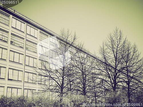 Image of Vintage sepia Torino Lingotto