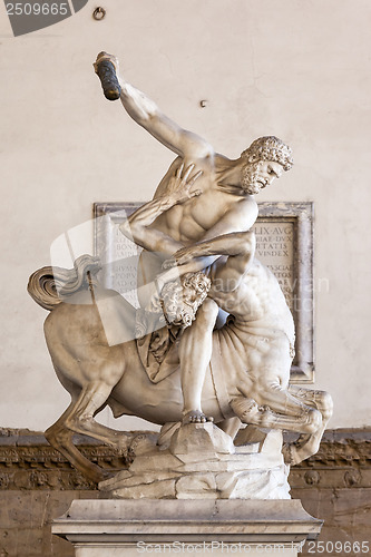 Image of Hercules Beating the Centaur Nessus